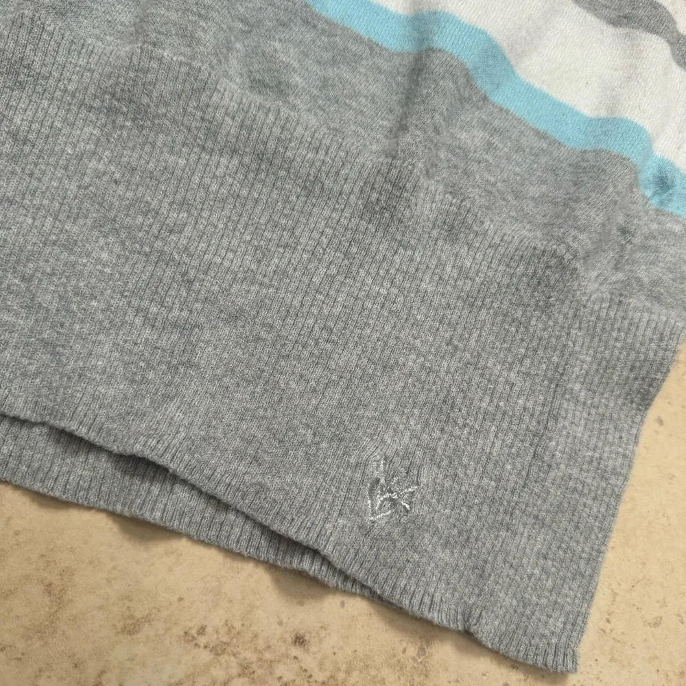 Justice Multicolor Striped V-Neck Sweater